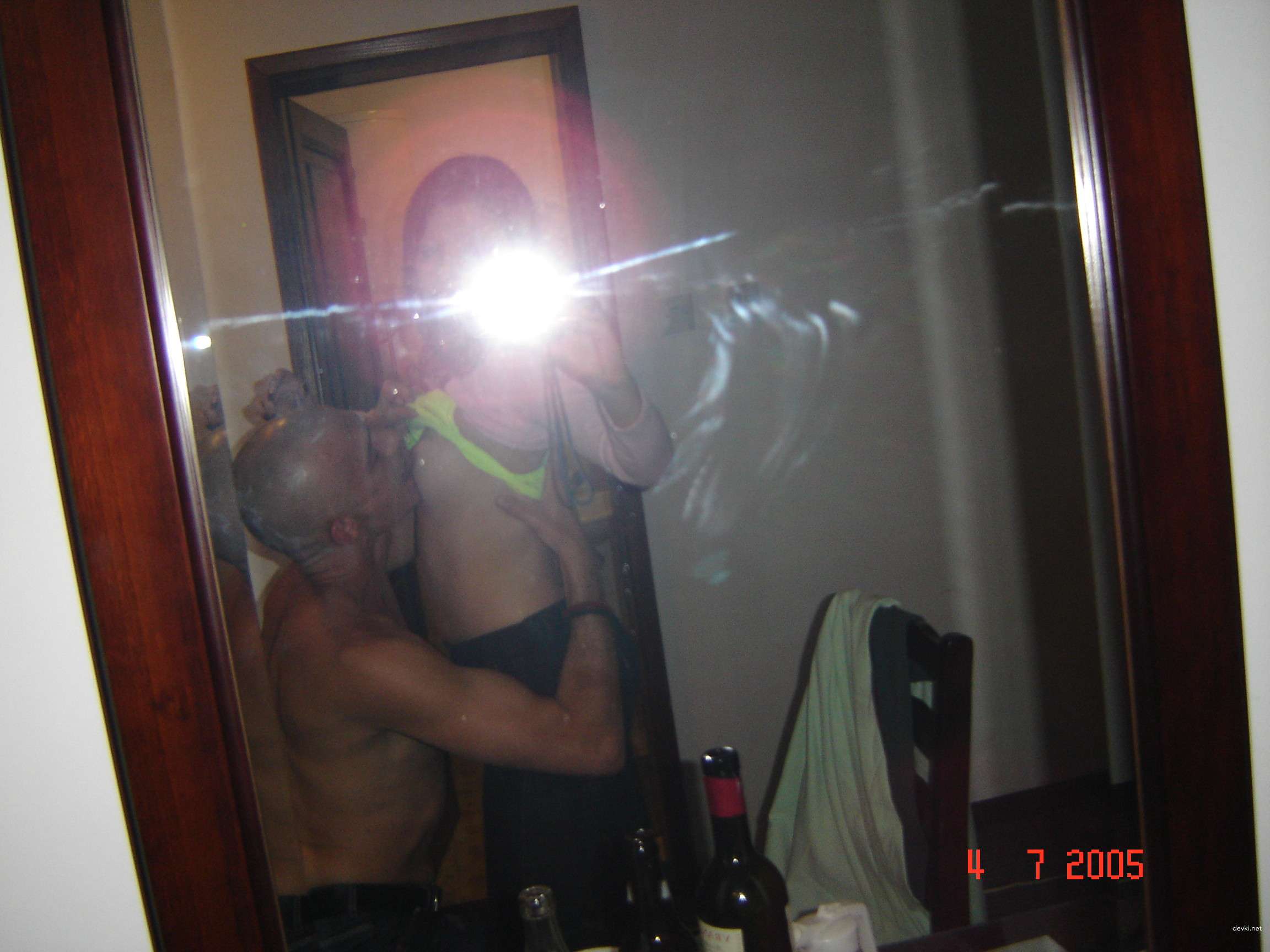 Brunette sucks cock and masturbates in amateur porn photo shoot