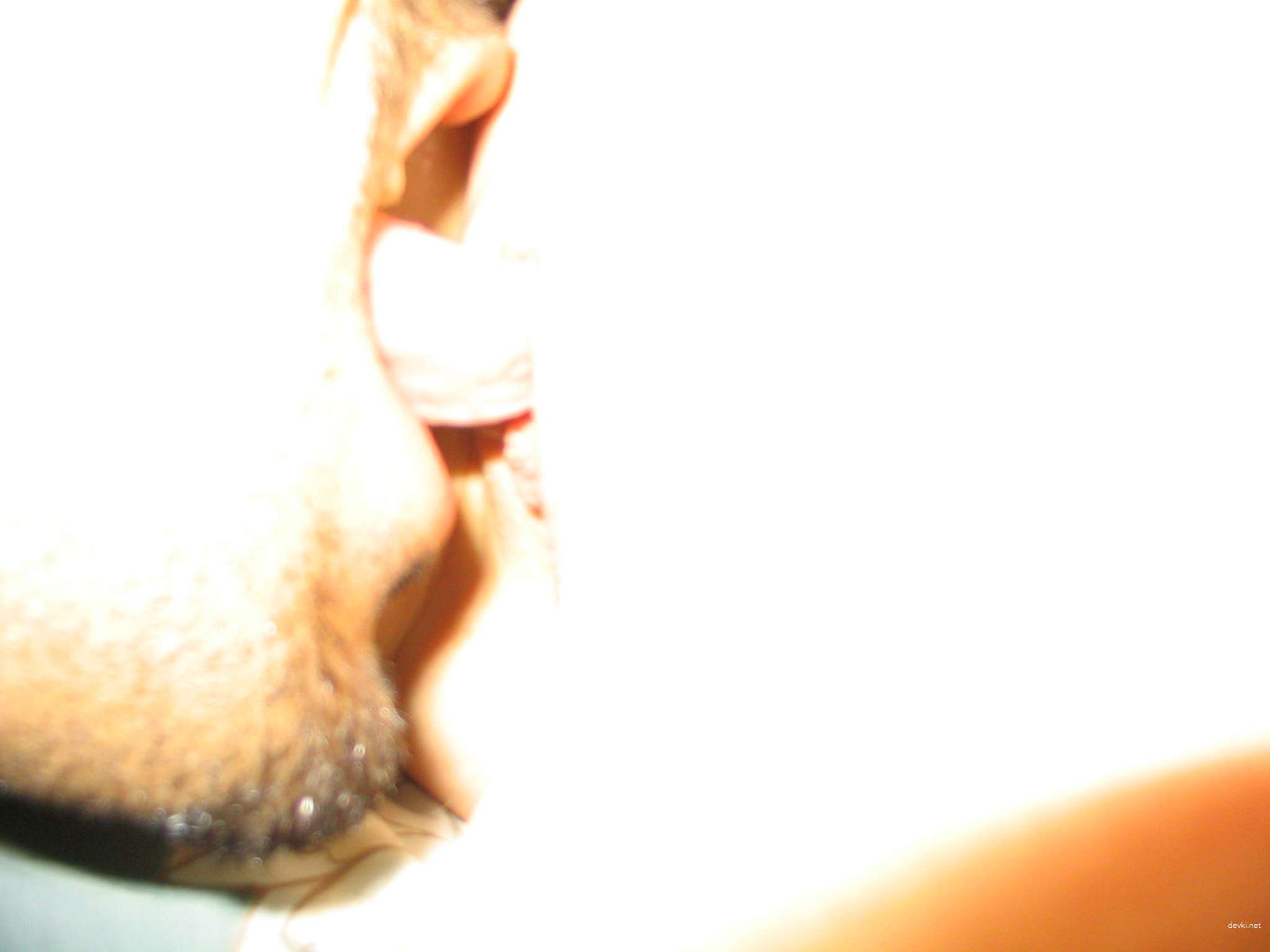 Hot amateur guy giving explicit cunnilingus to sexy girl