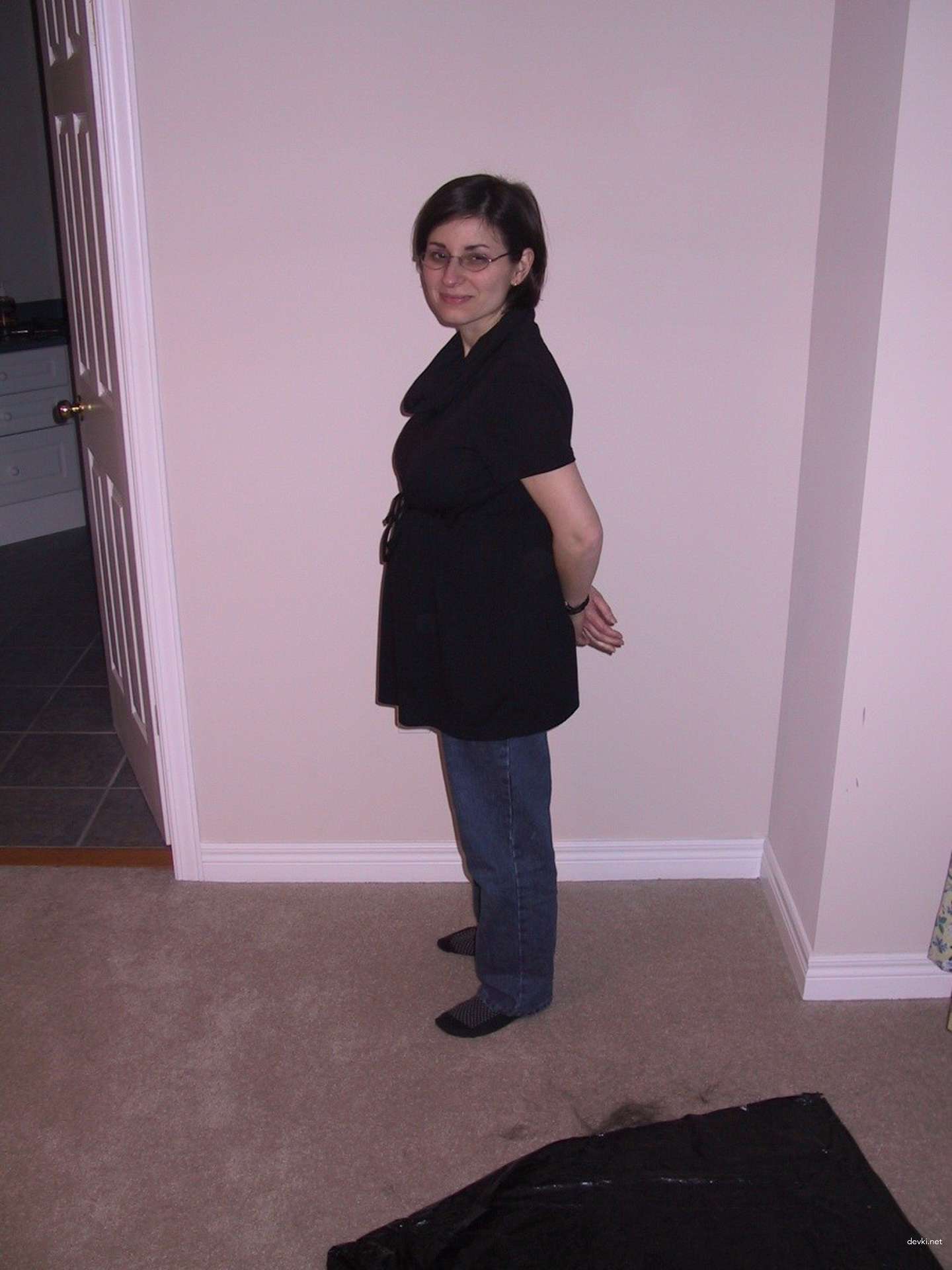 Pregnant Woman with Huge Tits in Amateur Porn Photo