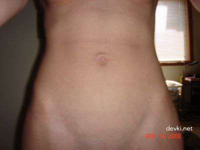 Private Photo of Naked Girl with Small Tits: Explicit Amateur Shot