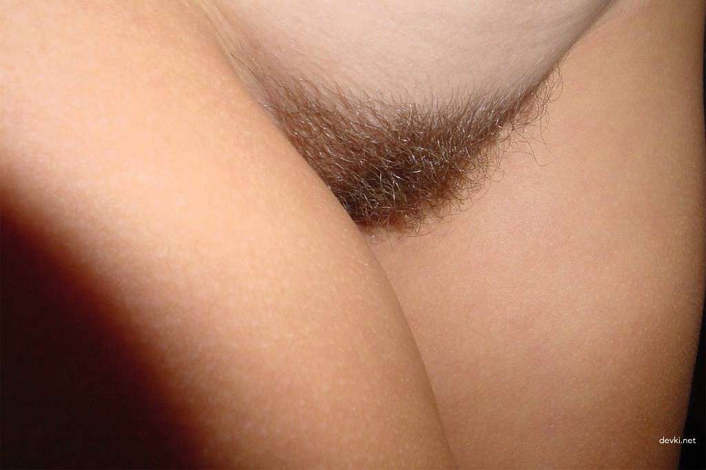 Explicit Amateur Photo: Nude Blonde with Hairy Pussy