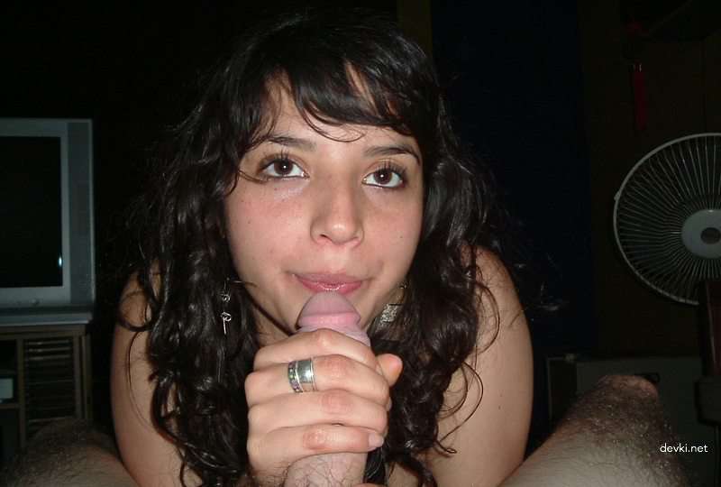 Hot Brunette with Hairy Pussy in Amateur Porn Pic