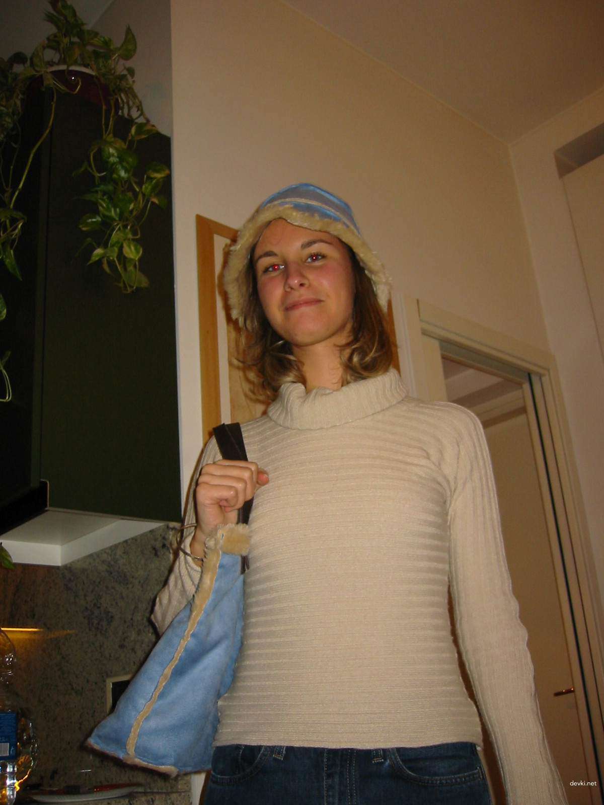 Attractive Blonde Sucking Cock - Explicit Amateur Blowjob Photo