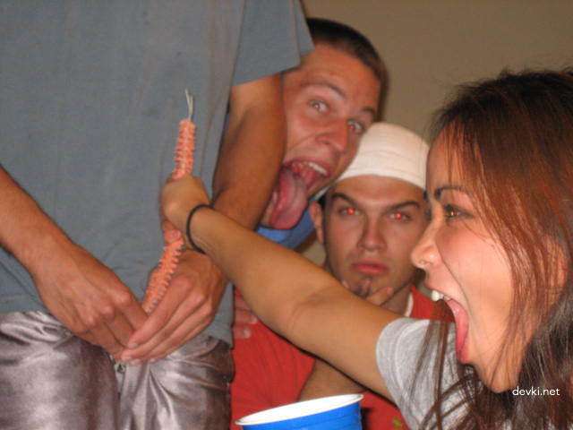 Drunk Girls Strip and Play - Amateur Porn Photos