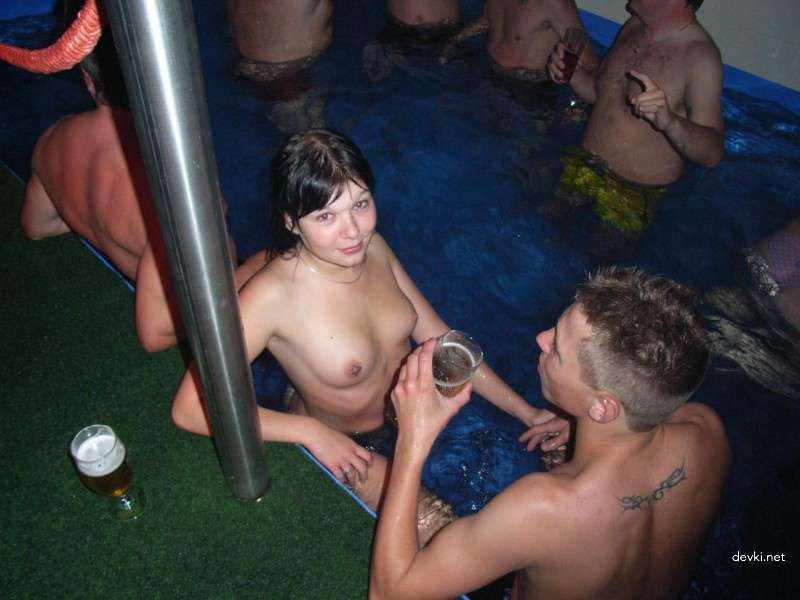 Drunk Girls Strip and Play - Amateur Porn Photos