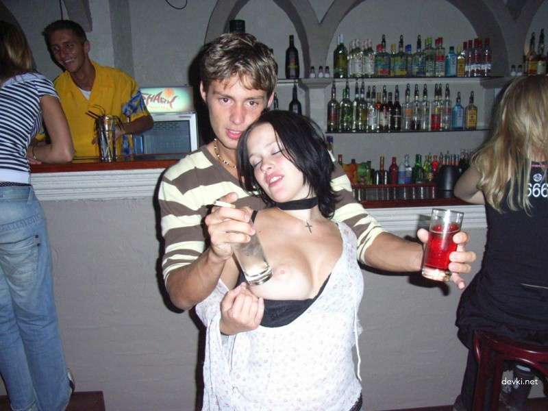 Drunk Girls Strip and Play - Amateur Porn Photos