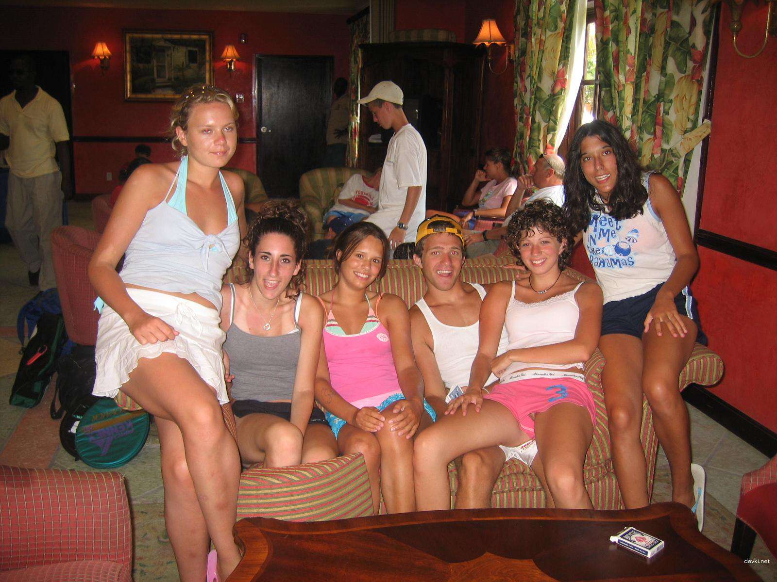 Drunk Girls Strip and Play - Amateur Porn Photos