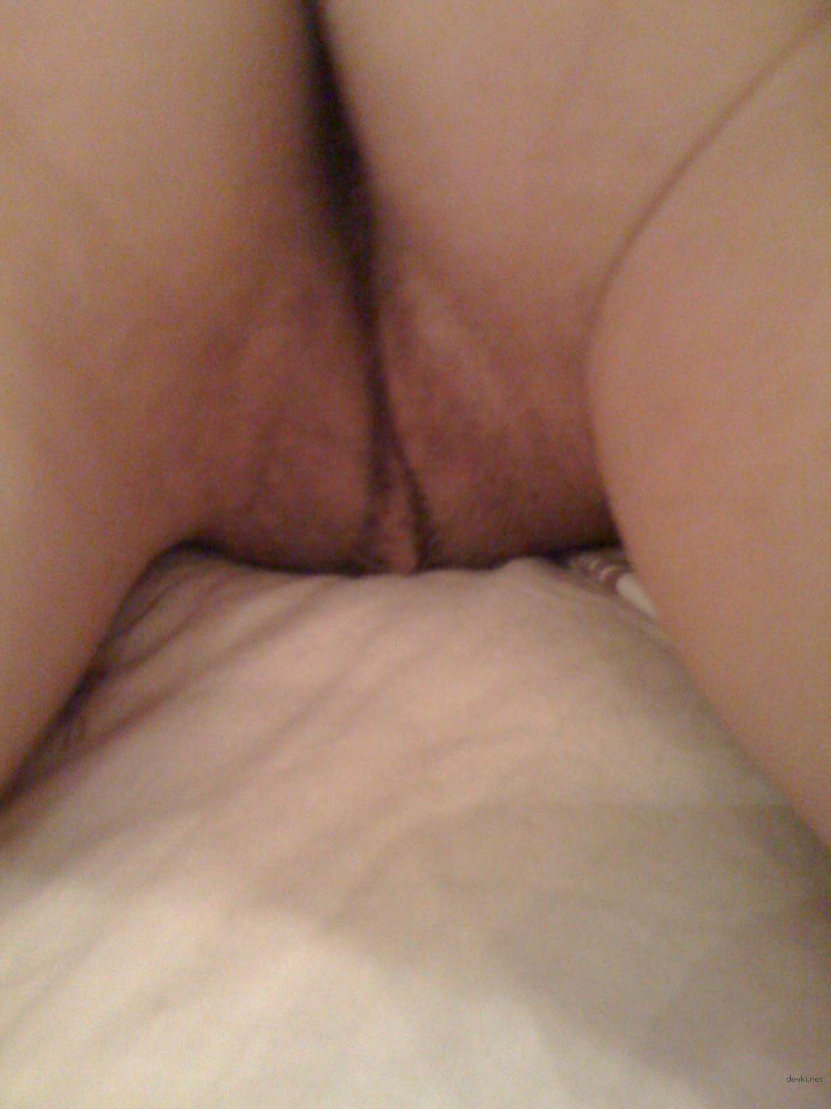 Fiery Redhead Exposes Her Pussy: Amateur Porn Photo