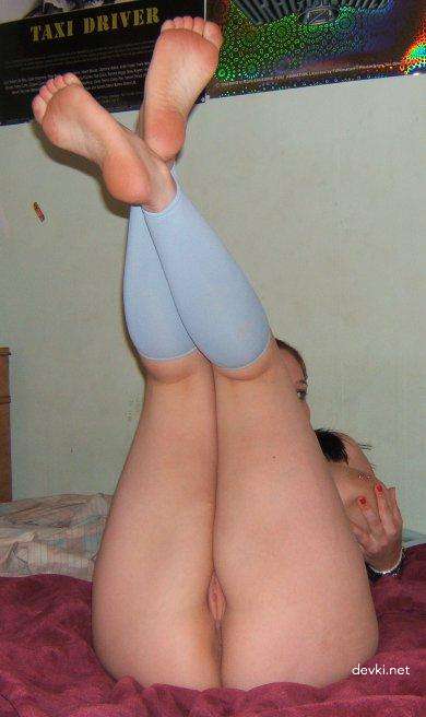 Hot Busty Girl Sensually Posing Amateur Photo