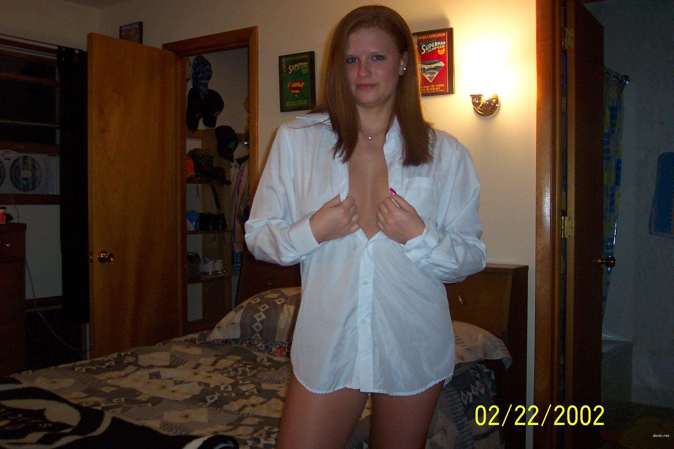 Fiery redhead loves sucking cock - XXX amateur porn photo