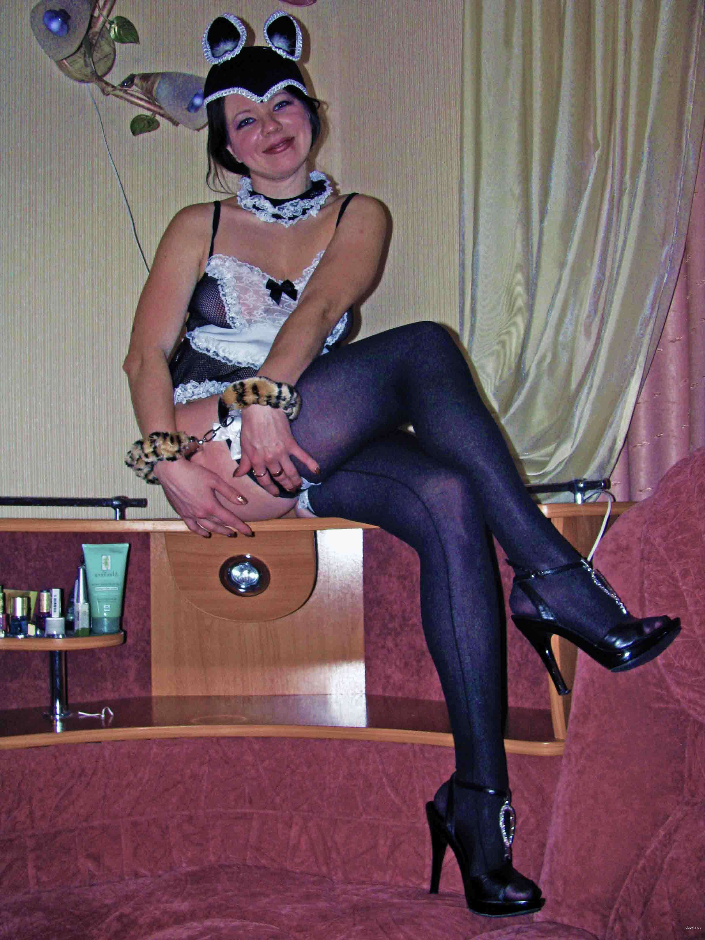 Explicit Amateur Photo: My Little Sister as a Naughty Kitten