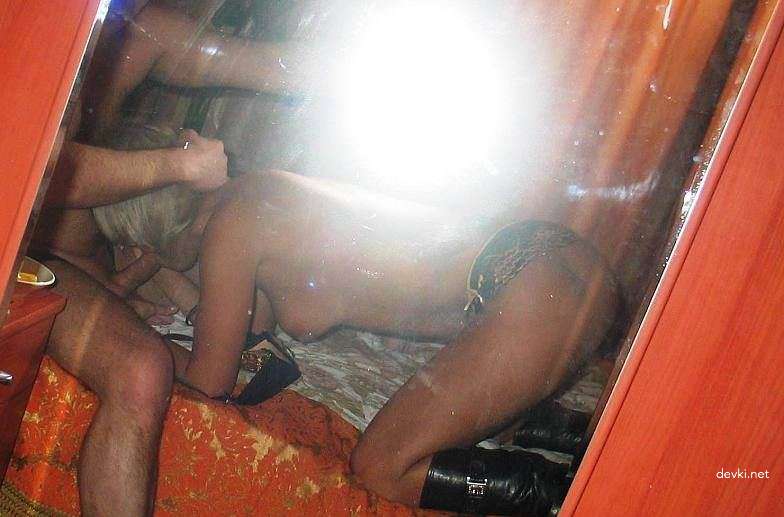 Mistress Sucks Cock and Takes Cum - Explicit Amateur Porn Photo