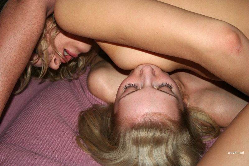 Lesbian Babes Pleasuring Each Other - Amateur Porn Photo