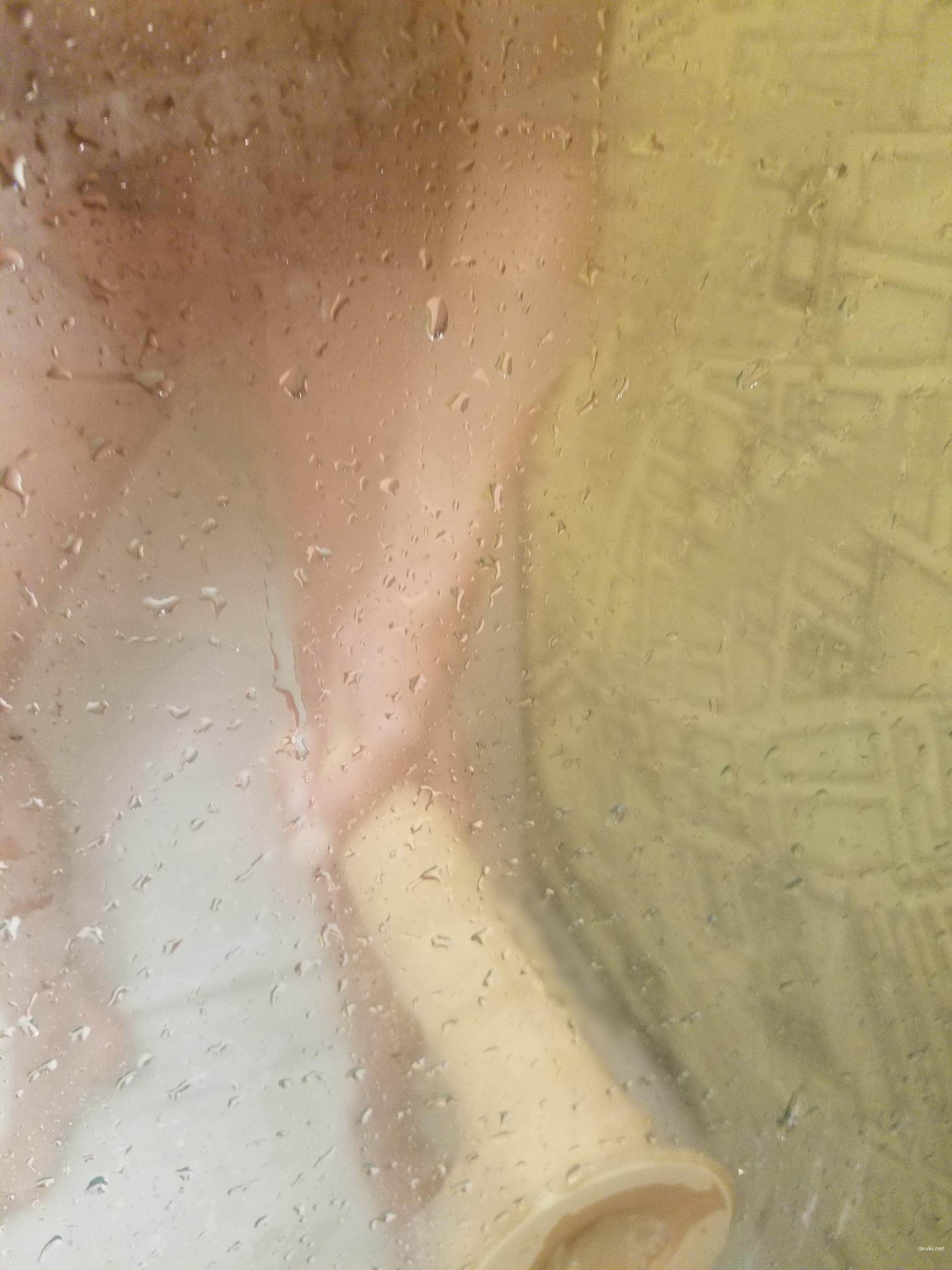 Sexy Girl Masturbates in Shower with Dildo - Amateur Porn Photo