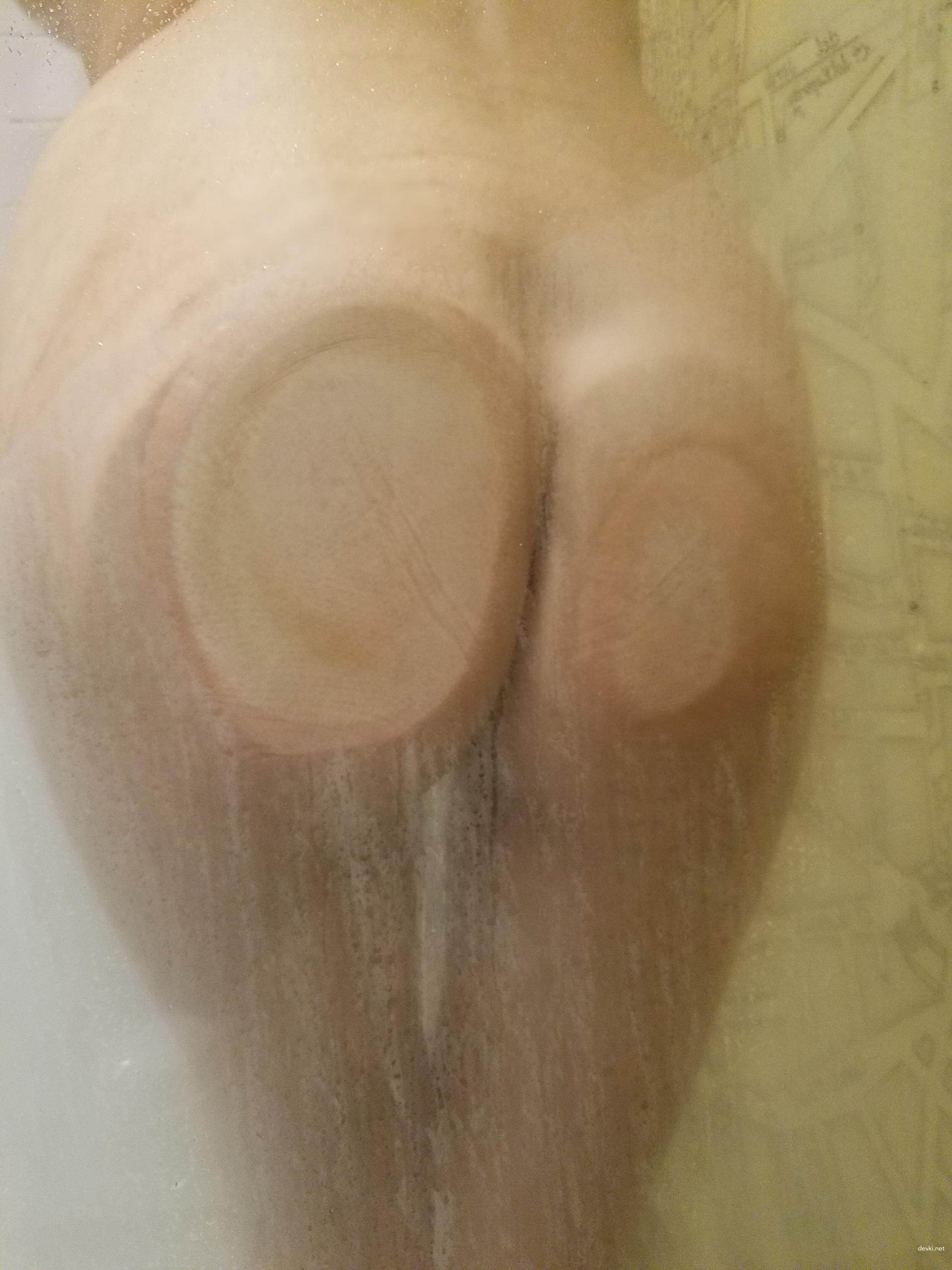 Sexy Girl Masturbates in Shower with Dildo - Amateur Porn Photo
