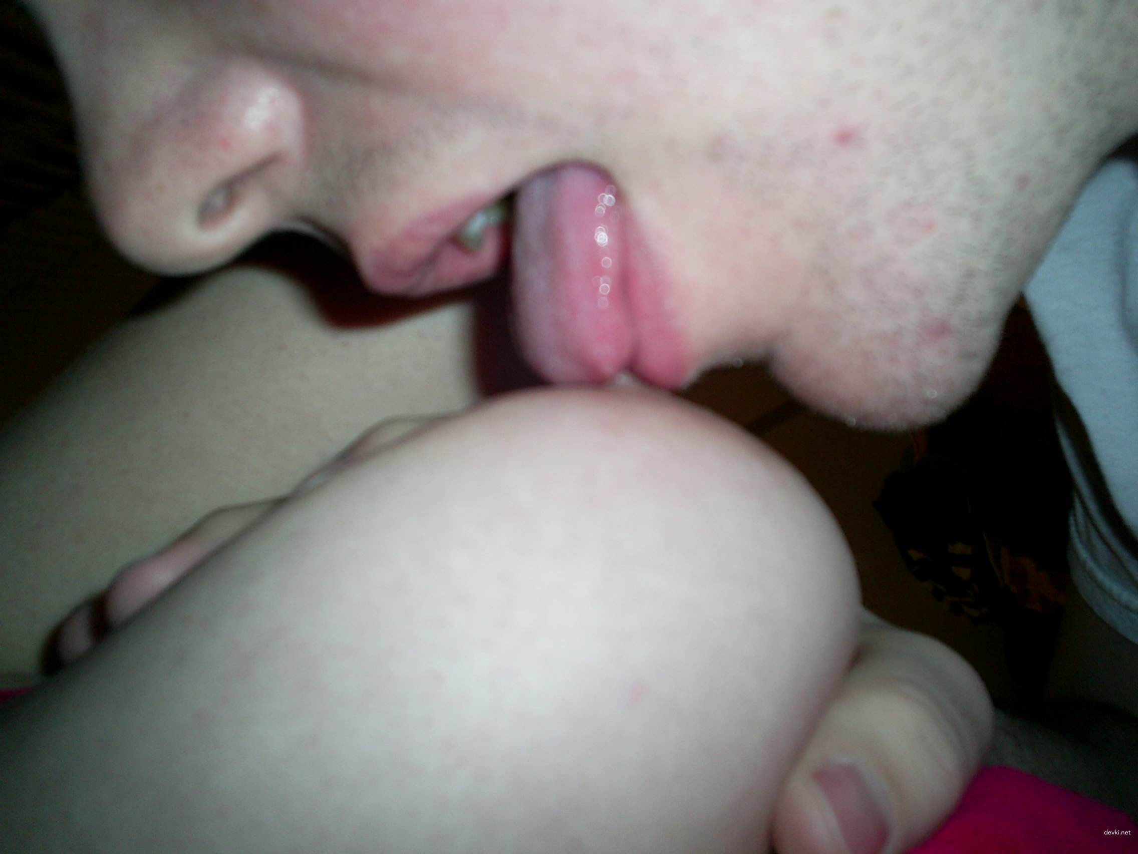 Extreme Close-Up Oral Sex Amateur Porn Photo Shoot