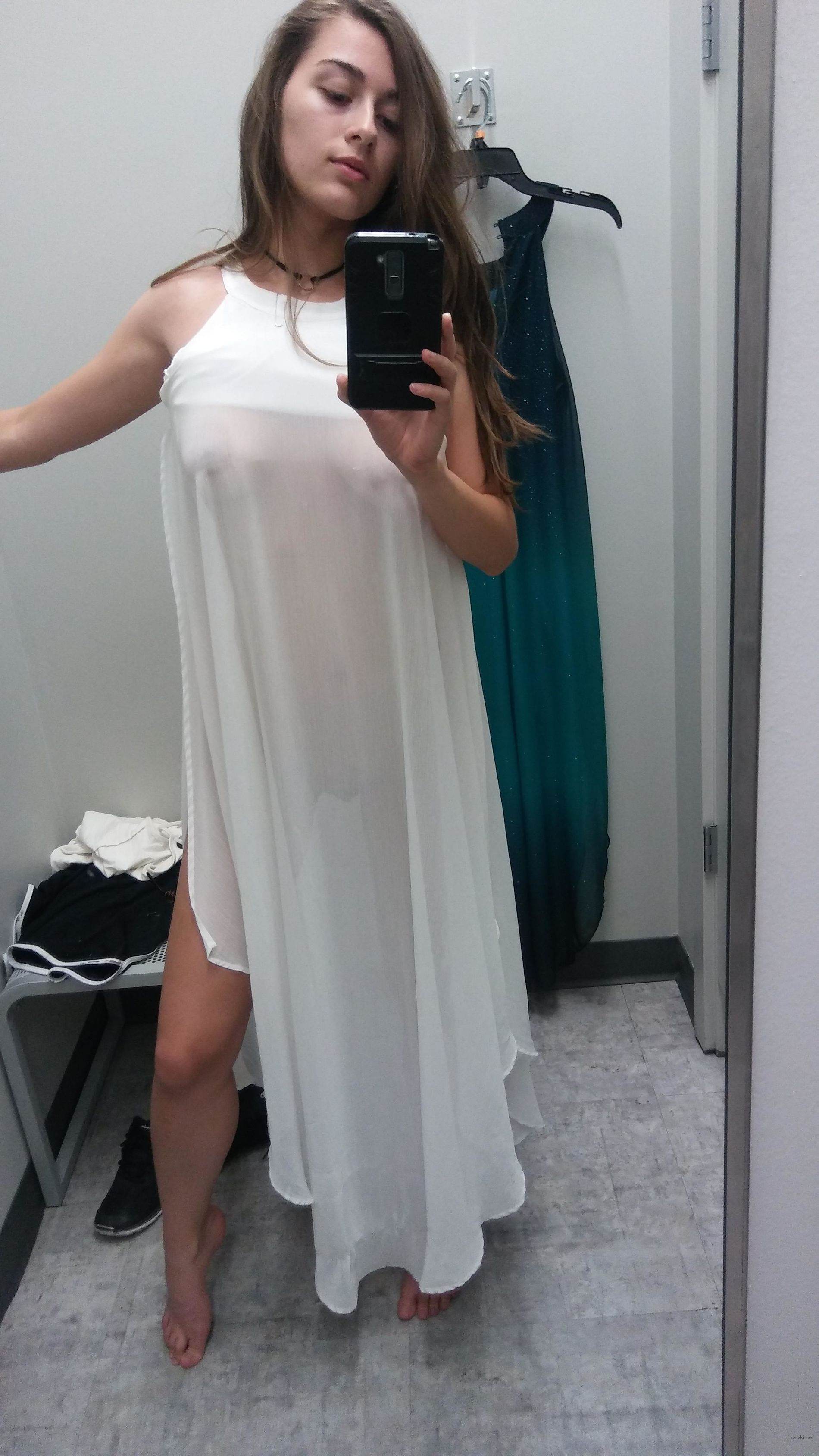 Amateur Girl's Private Fitting Room Photo - Explicit and Uncensored!