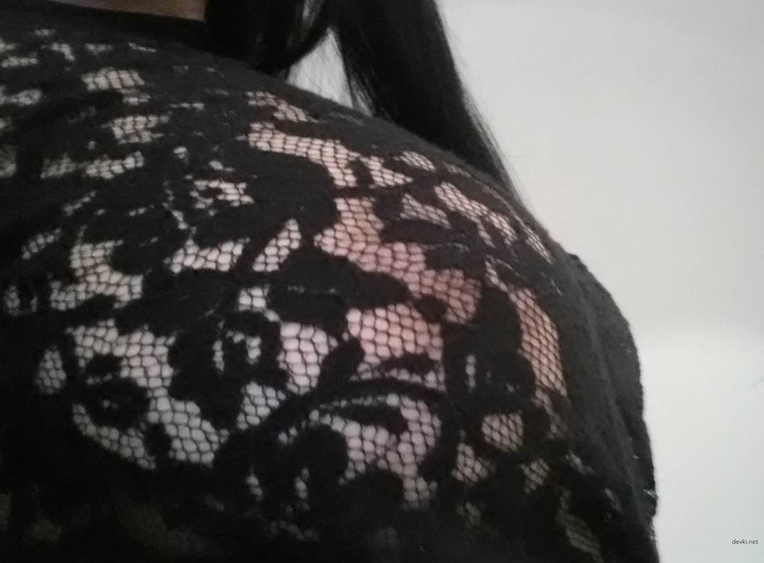 Brunette with a Hot Body Fucks Herself - Amateur Porn Photo