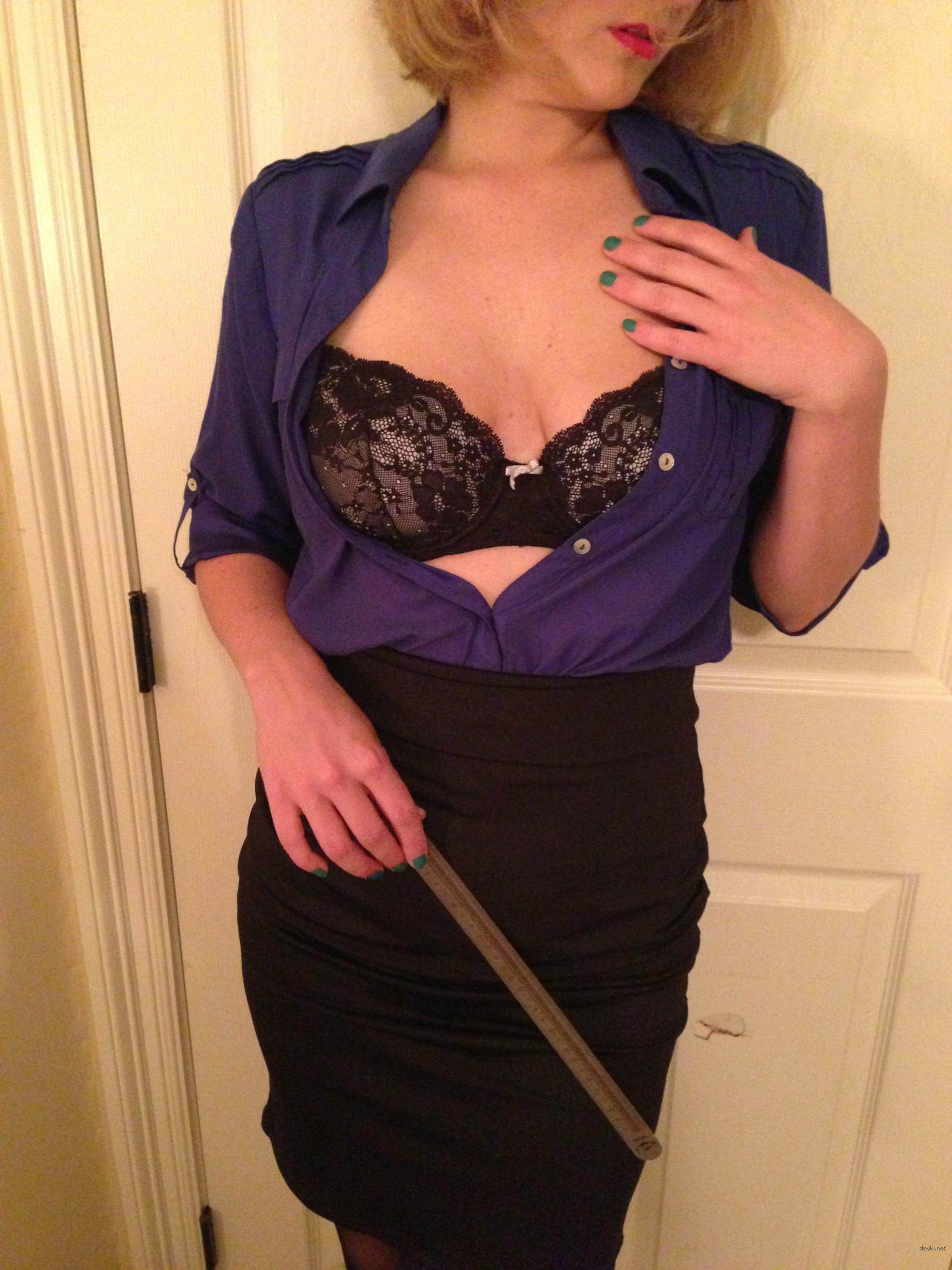 Amateur Teacher Roleplay Photoshoot with Explicit Poses and Outfits