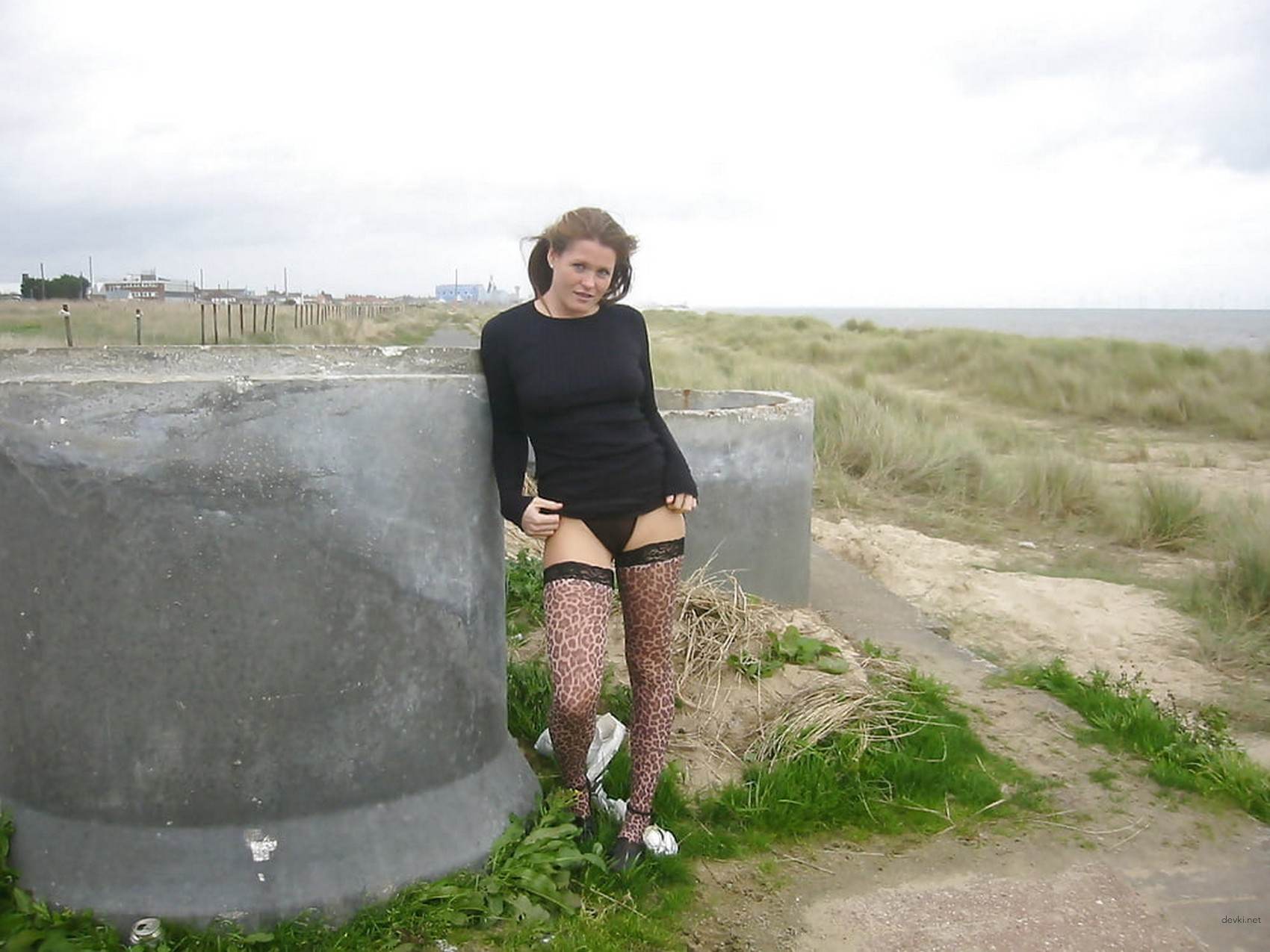 Redhead Amateur Woman's Explicit Intimate Photo Shoot