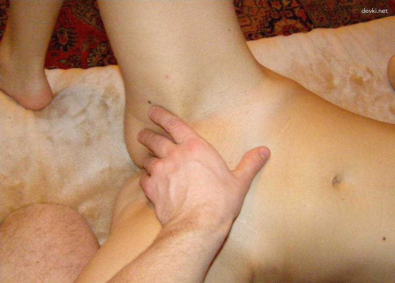 Blonde sucks and gets fucked in various positions - Amateur porn photo shoot