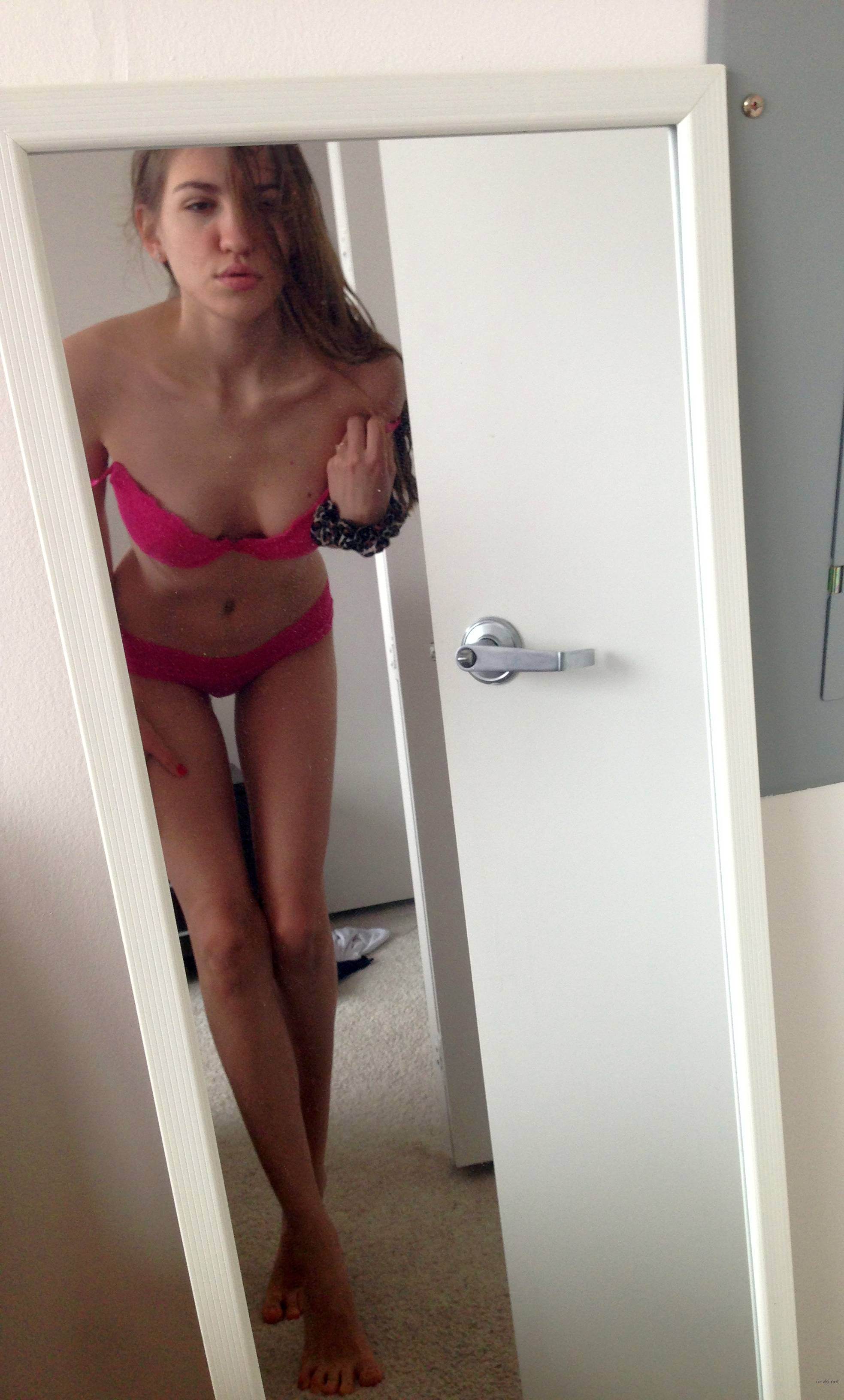 Slim Girl's Erotic Album: Amateur Photos of Hot Young Woman - Uncensored and Explicit