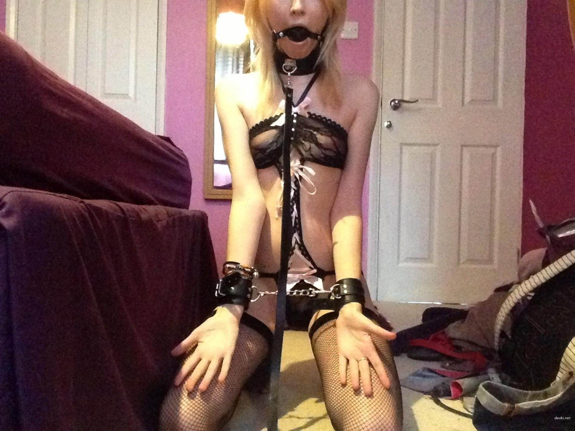 Hot Chick Poses in Different Outfits and Gets Naughty - Amateur Porn Photos