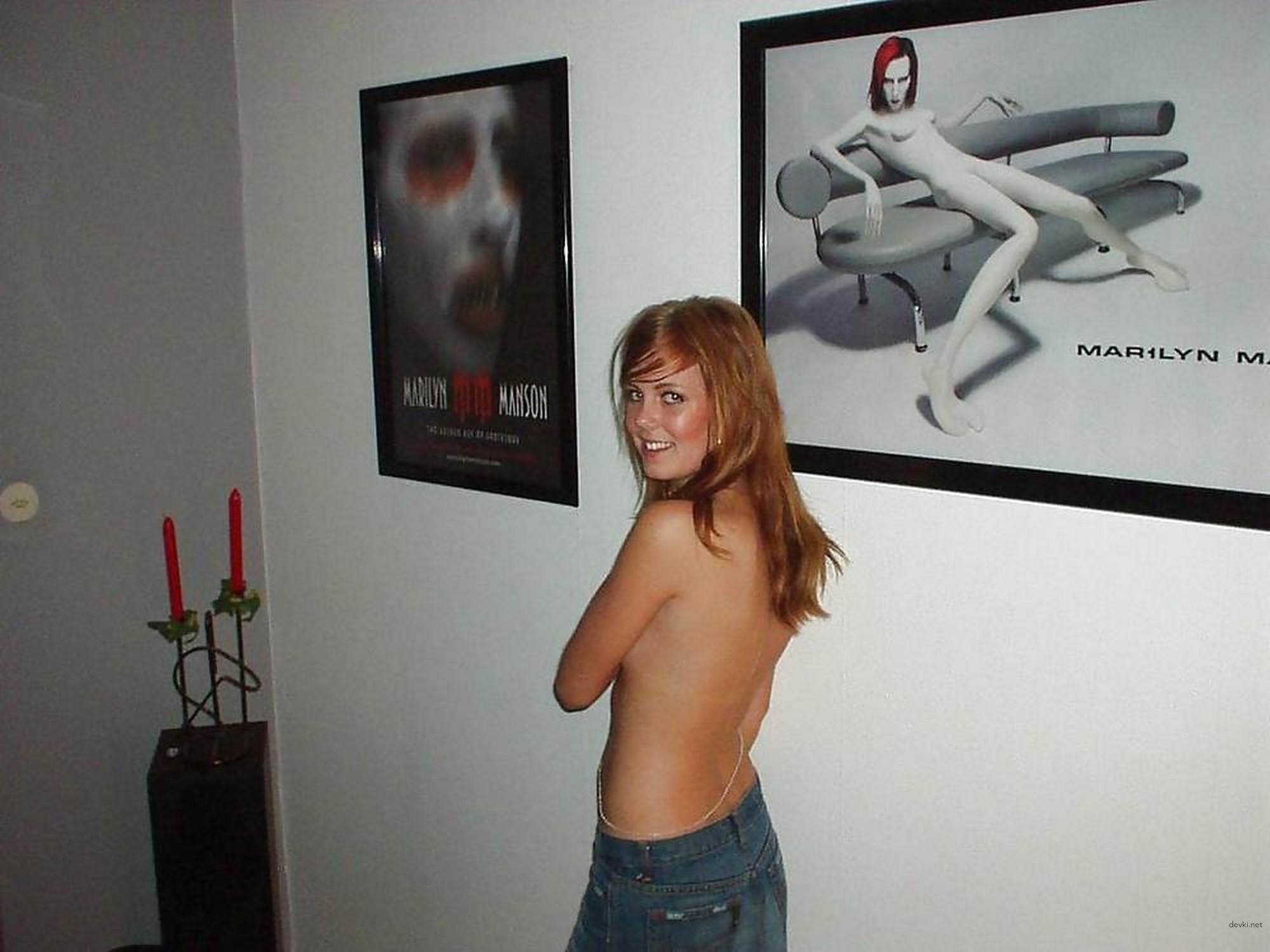 Explicit Redhead Amateur Porn Photos: Intimate Pictures of a Fiery Girl