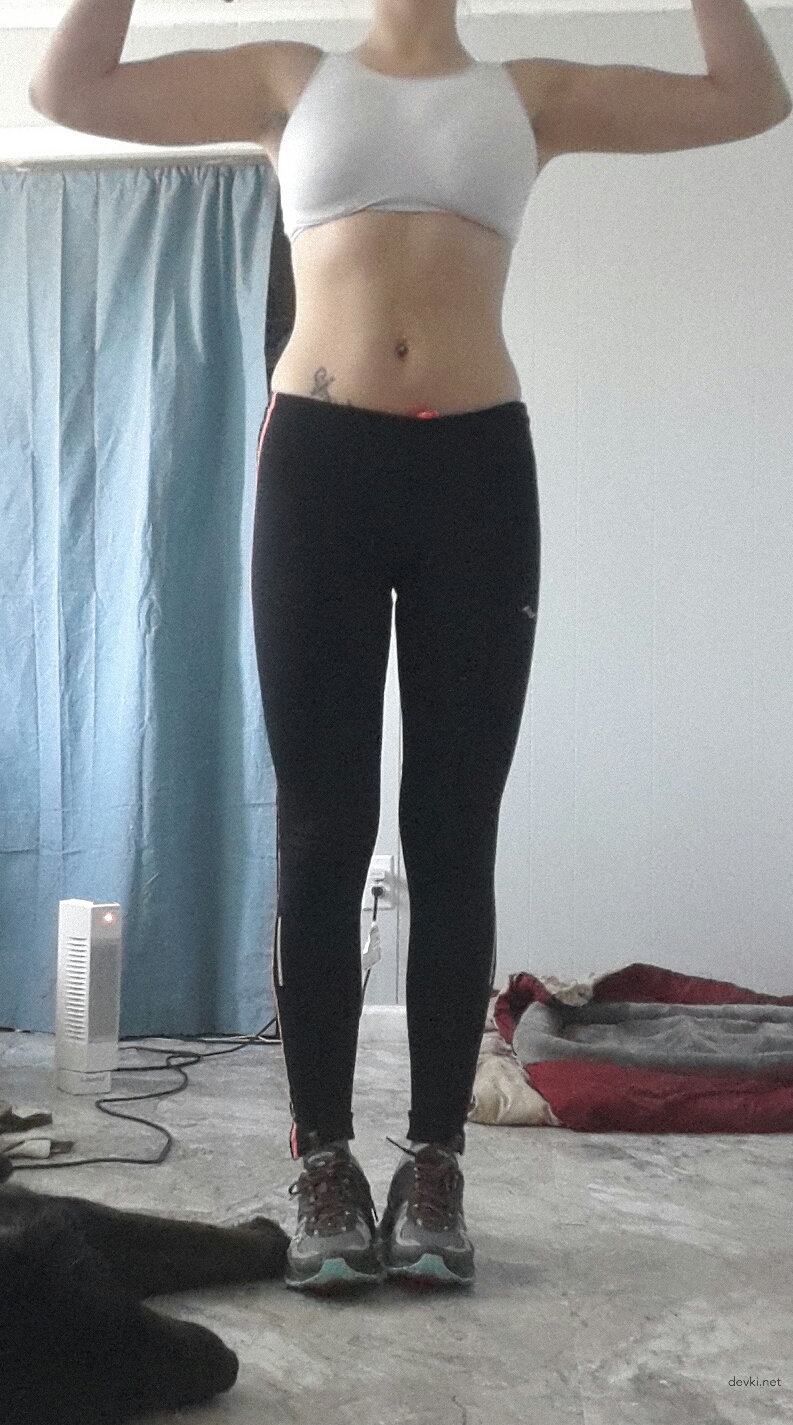 Explicit Amateur Erotic Photo: Seductively Showing Off Her Beautiful Body
