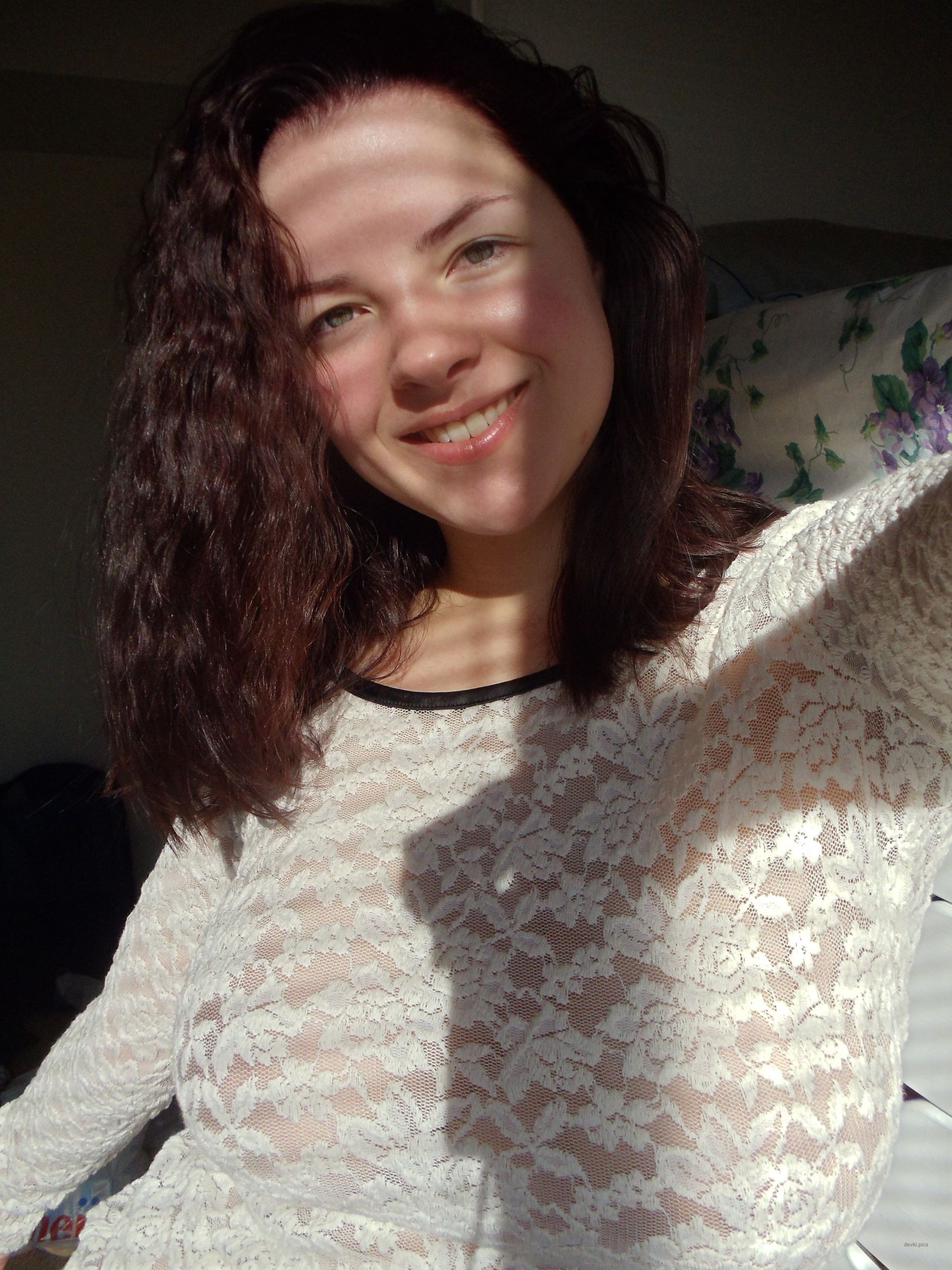 Amateur Busty Babe Masturbates with Vegetables - Explicit Solo Porn Photo