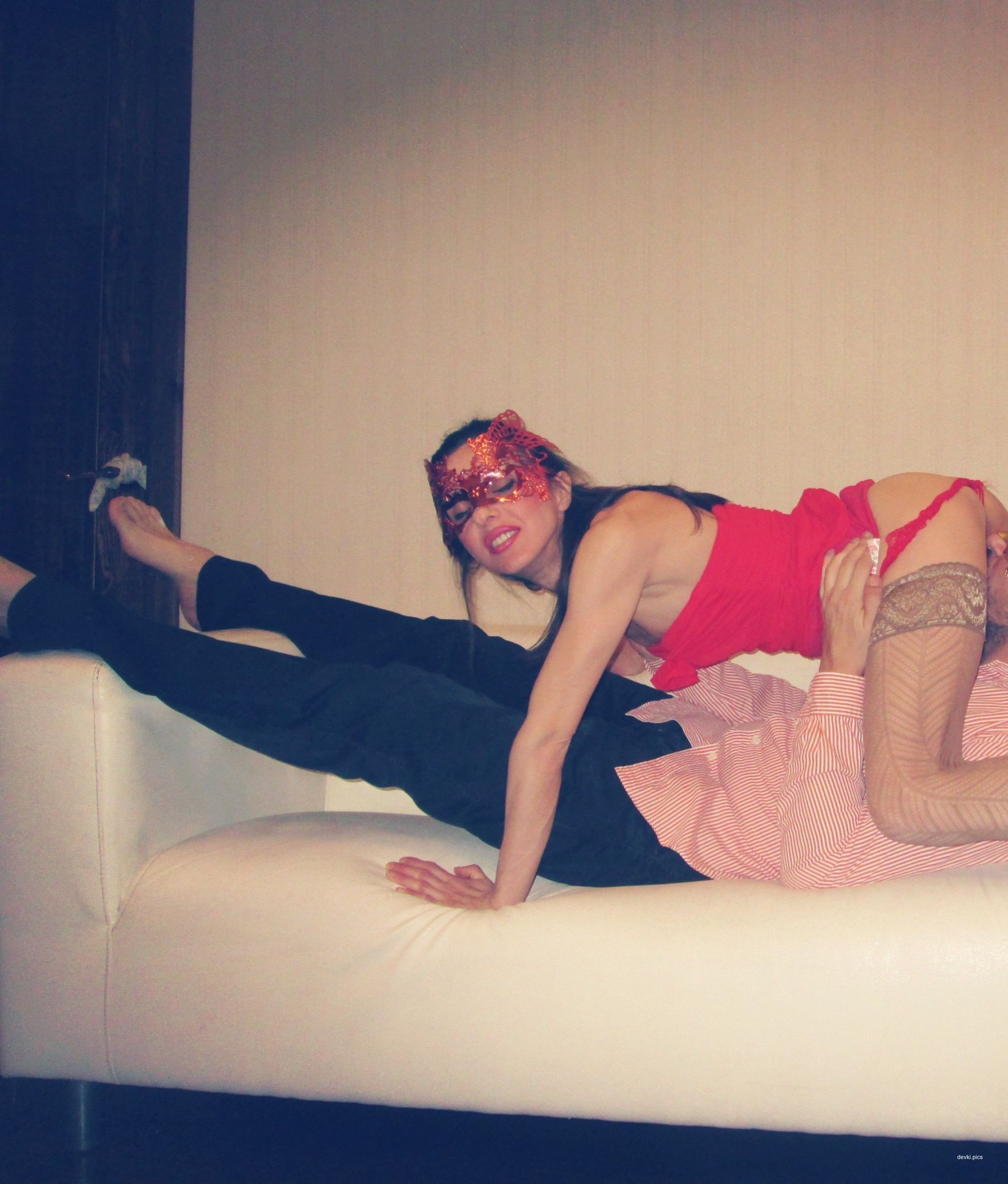 Rough Throat and Ass Fuck for Skinny Brunette in Amateur Porn