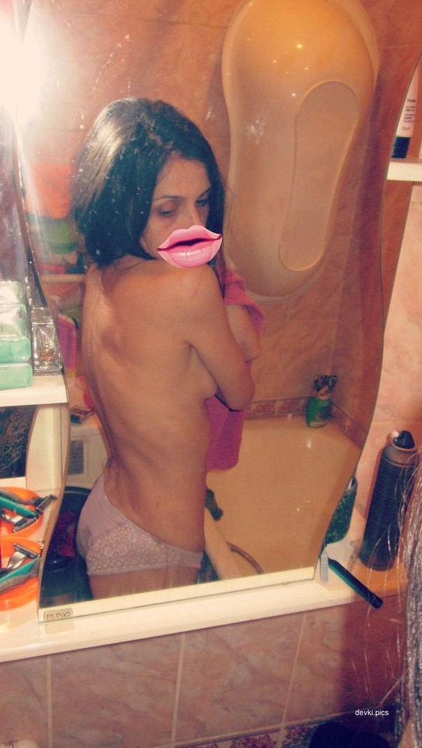 Rough Throat and Ass Fuck for Skinny Brunette in Amateur Porn