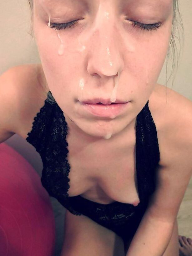 Facial Cumshot Lover Enjoys Swallowing After Blowjob - Amateur Porn Photo