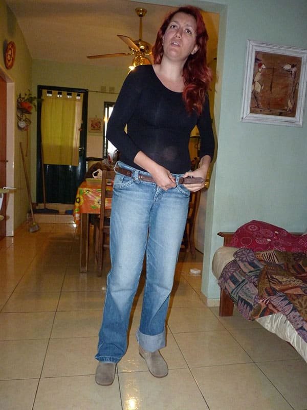 Fiery Redhead Wife Swallows Cum on Face in Amateur Porn