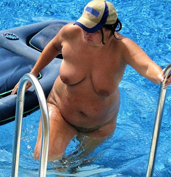 Amateur Babes with Big Tits Posing in Pool - Explicit Poolside Fun