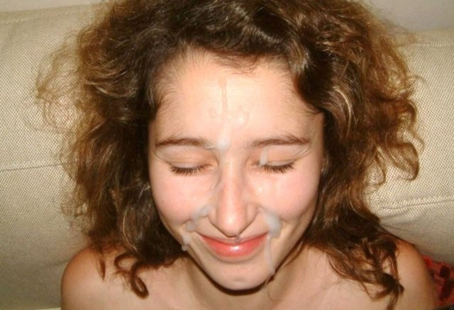 Amateur Babes Covered in Cum Facial Porn Photos