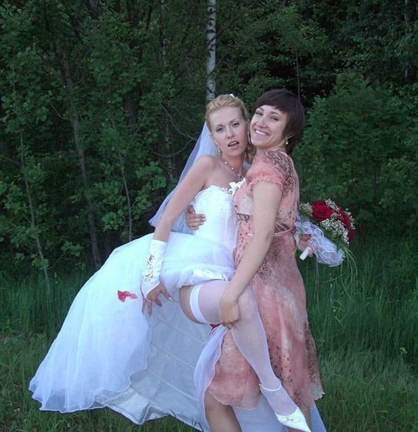 Barely Covered Brides: Amateur Wedding Wardrobe Malfunctions