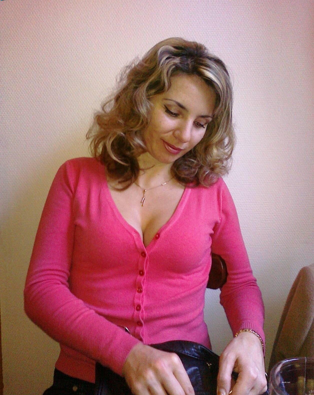 Sizzling Blonde Sucks Cock - Amateur Porn Photo