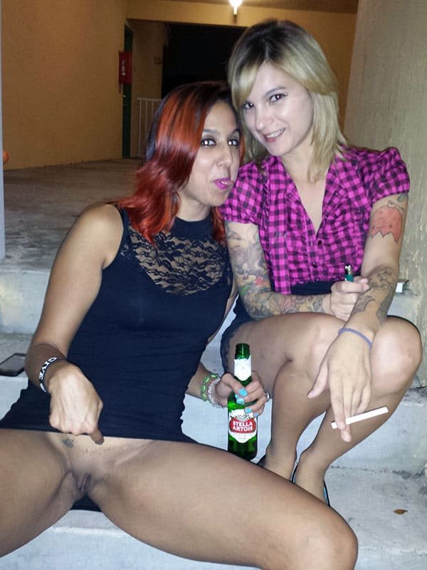 Intoxicated Babes Go Wild in Hardcore Amateur Porn Pics