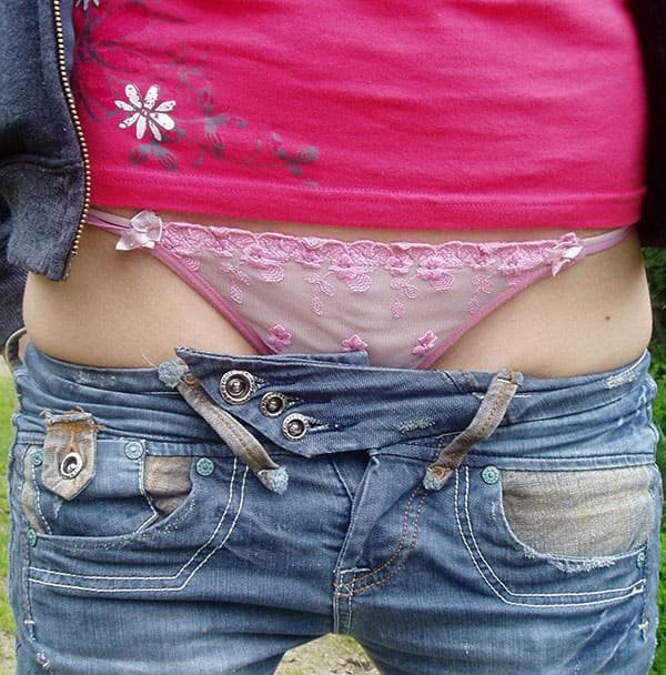 Young slut gives blowjob in public - Amateur porn photo.