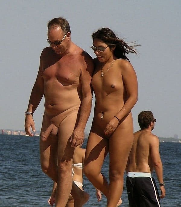 Hard Cocks on Nude Beach: Explicit Amateur Porn Photos