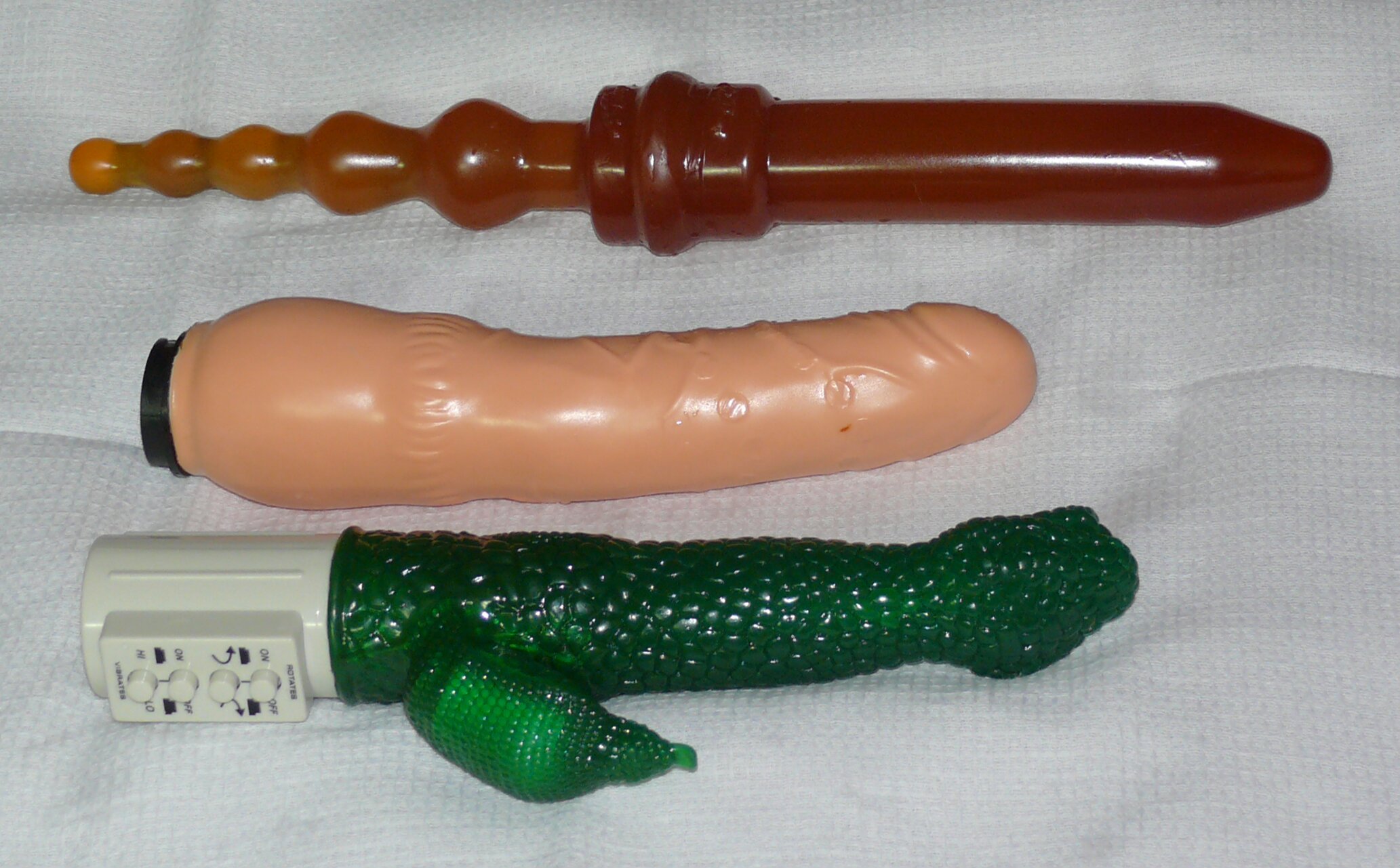 Mature Woman with Her Favorite Toys: Explicit Amateur Porn Photo