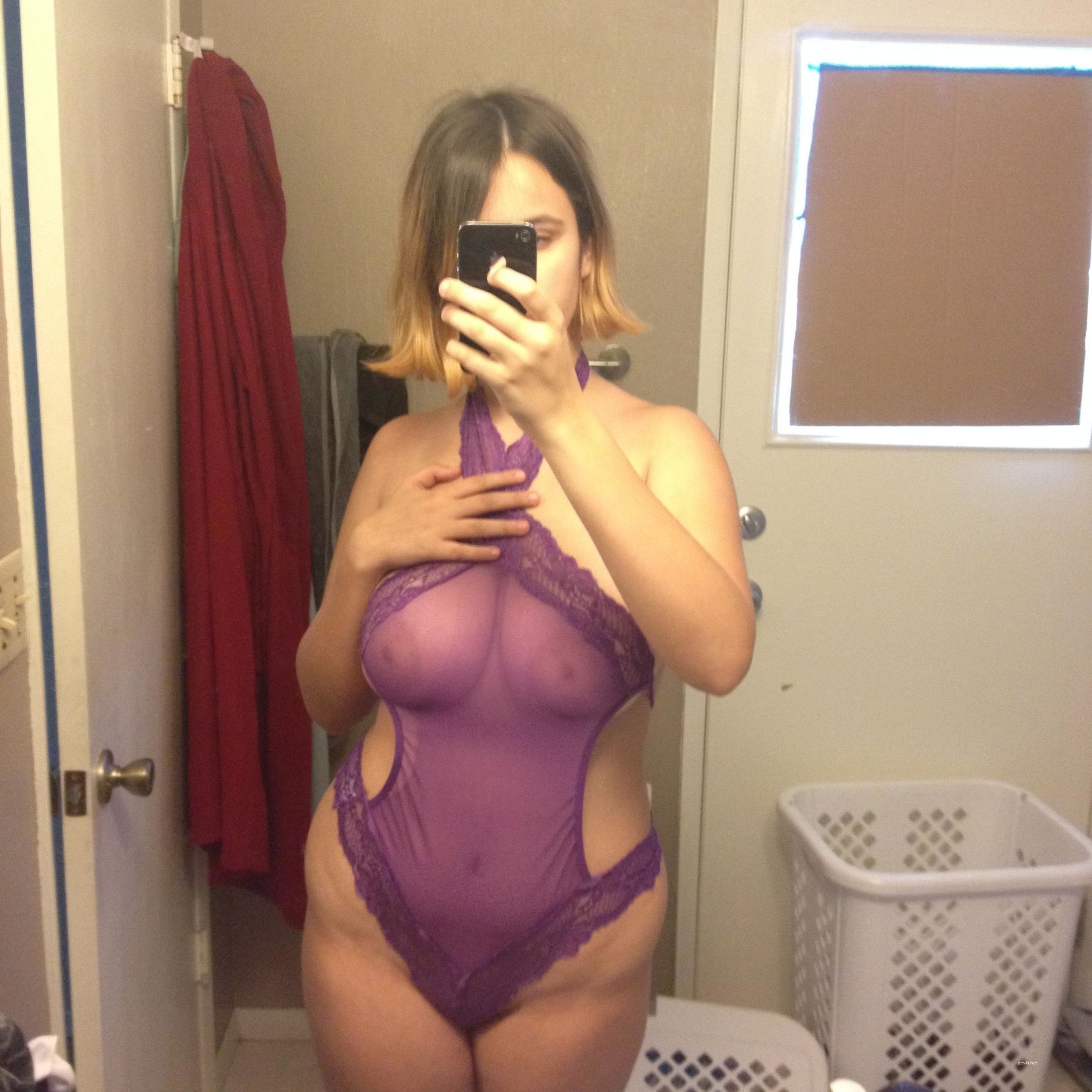 Sultry Selfie: Busty Amateur's Erotic Shot - Uncensored and Provocative!