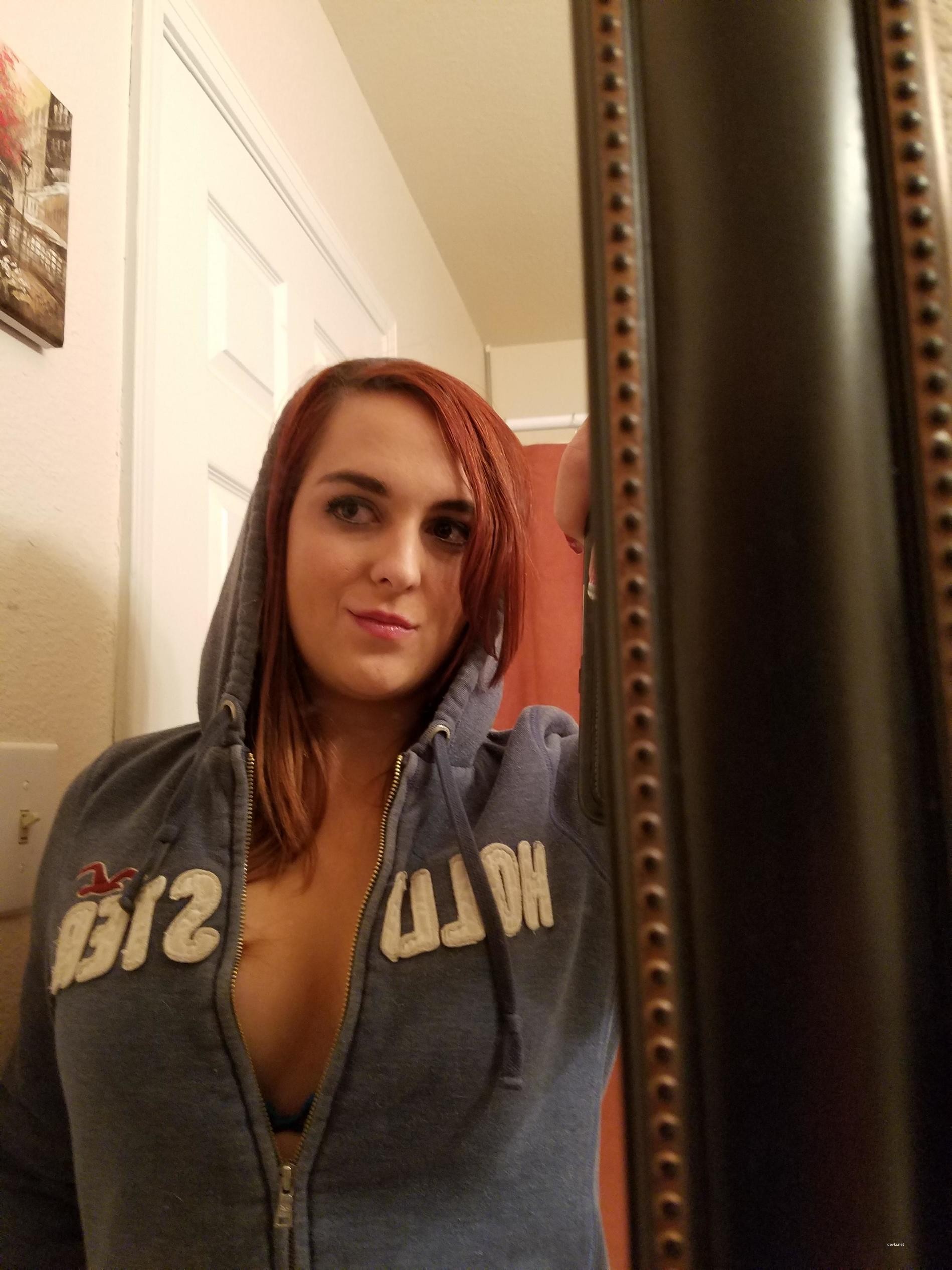 Busty Amateur Takes Explicit Selfies - Hot Boobs and Naughty Poses