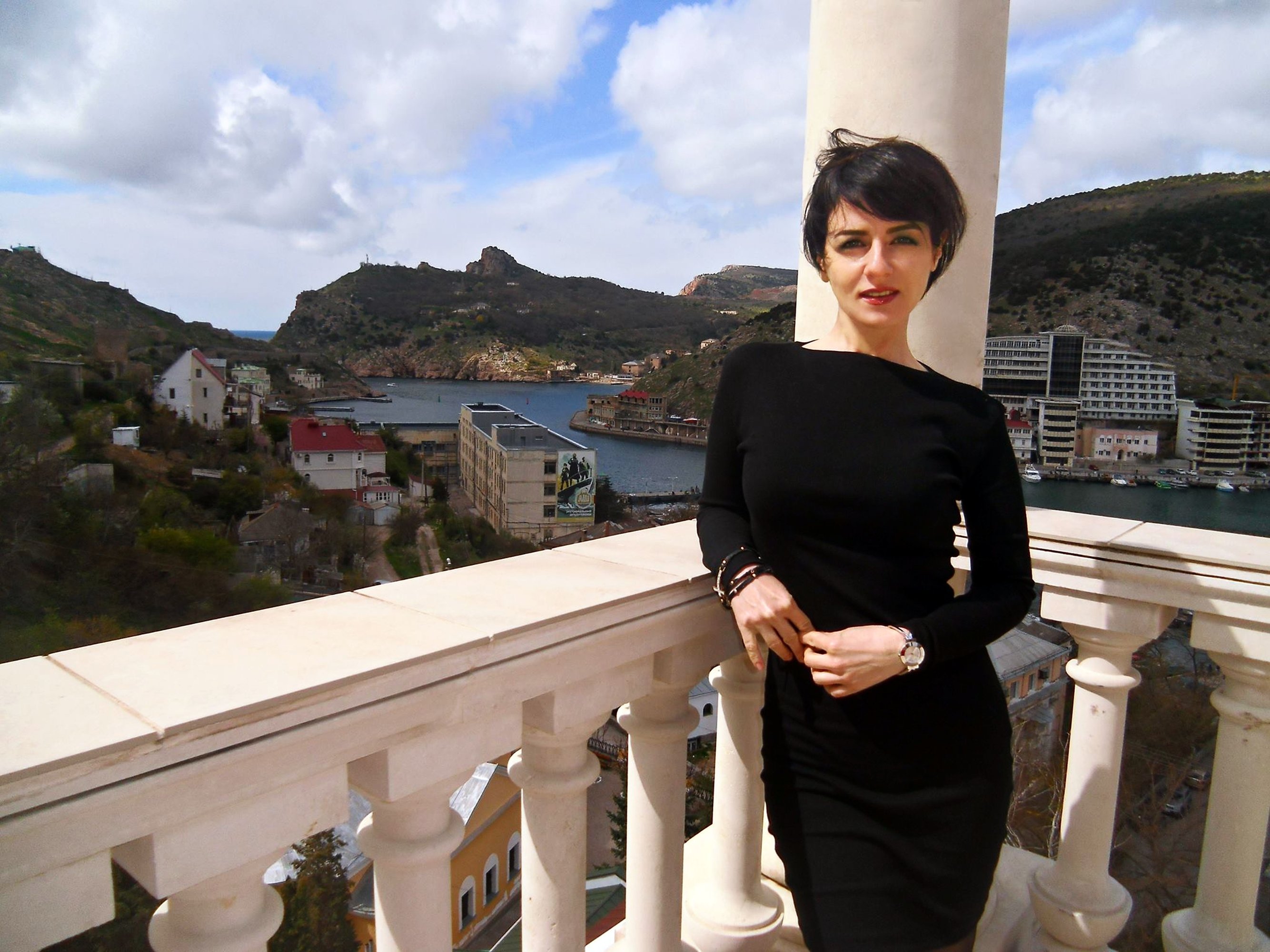 Sensual Brunette Fucks in Sauna - Amateur Porn Photo