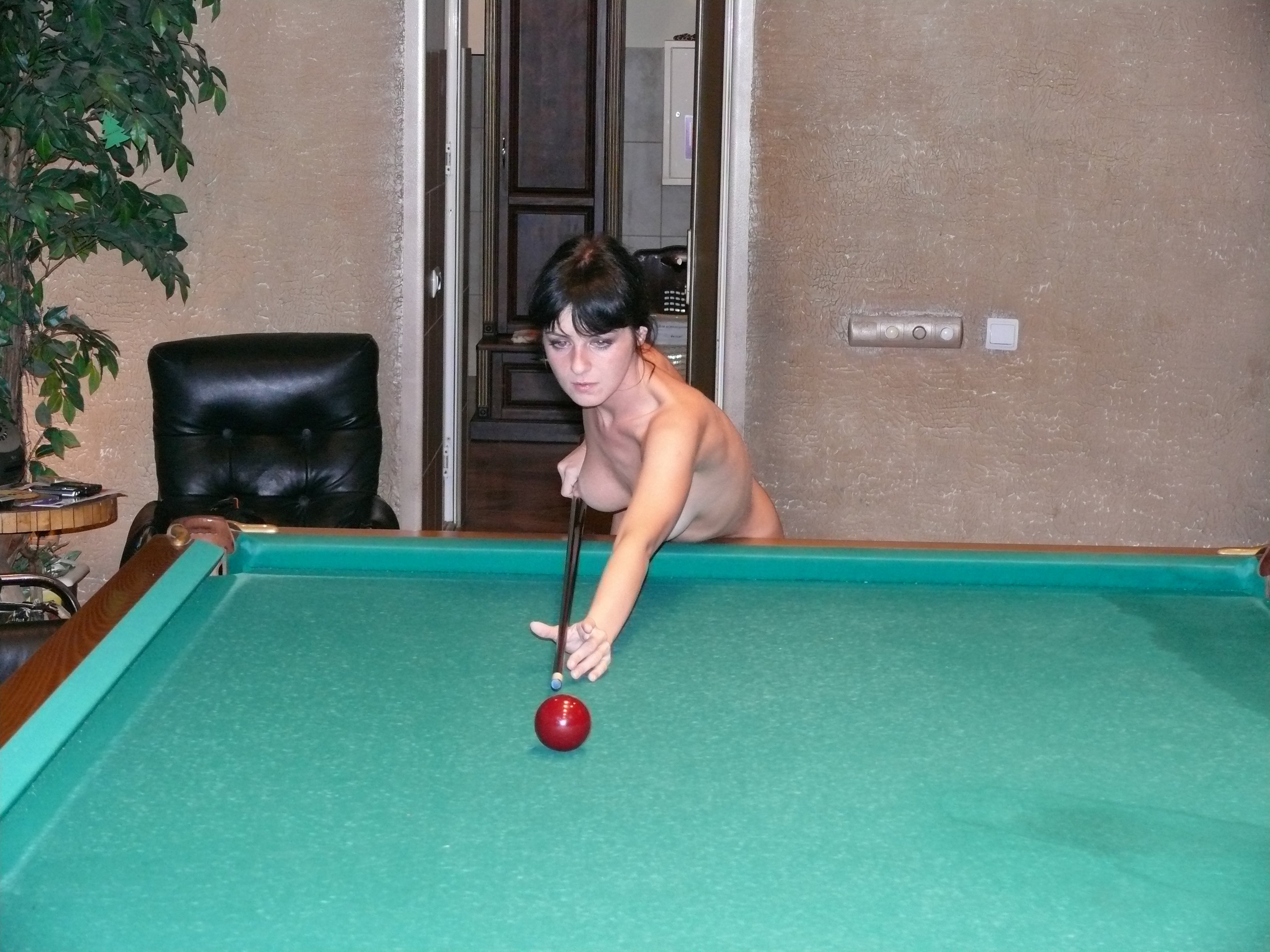 Sensual Brunette Fucks in Sauna - Amateur Porn Photo