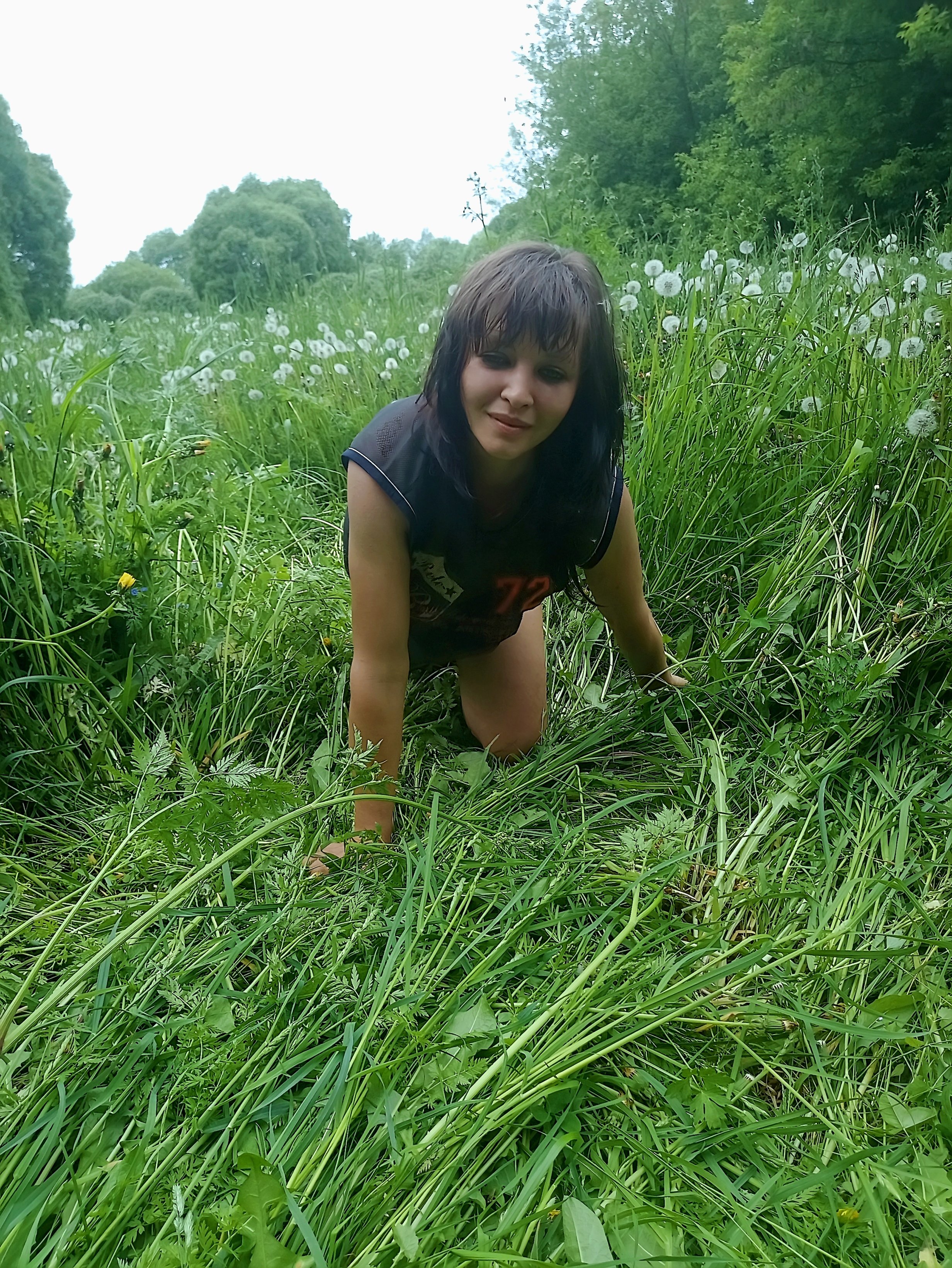 Amateur Russian Alena Shelest from Tambov Nude Outdoors Explicit Photos