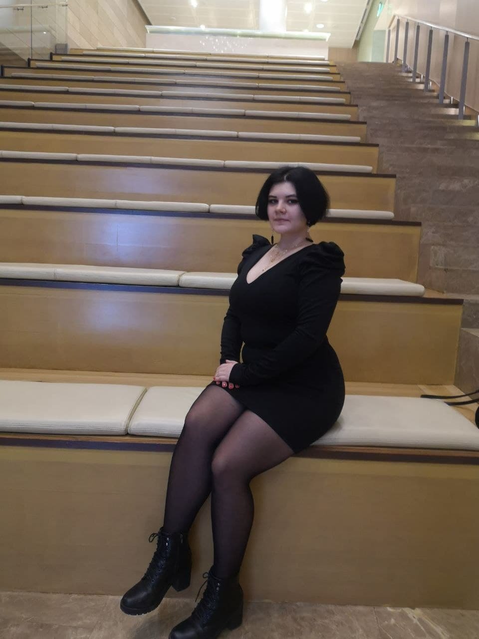 Curvy Russian Cutie Loves Showing Off Her Body in St. Petersburg - Amateur Porn Photos