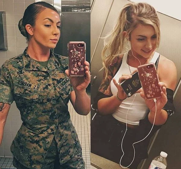 Hot Girls and Women in Uniform at Work (33 Explicit Photos)