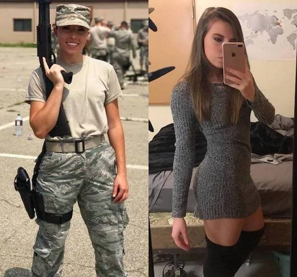 Hot Girls and Women in Uniform at Work (33 Explicit Photos)